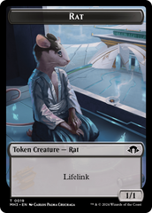 Eldrazi Spawn // Rat Double-Sided Token [Modern Horizons 3 Tokens] | Jomio and Rueliete's Cards and Comics
