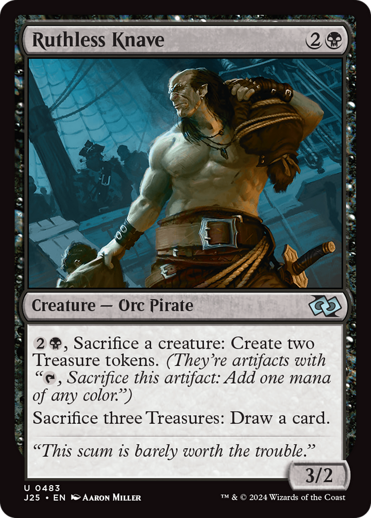 Ruthless Knave [Foundations Jumpstart] | Jomio and Rueliete's Cards and Comics