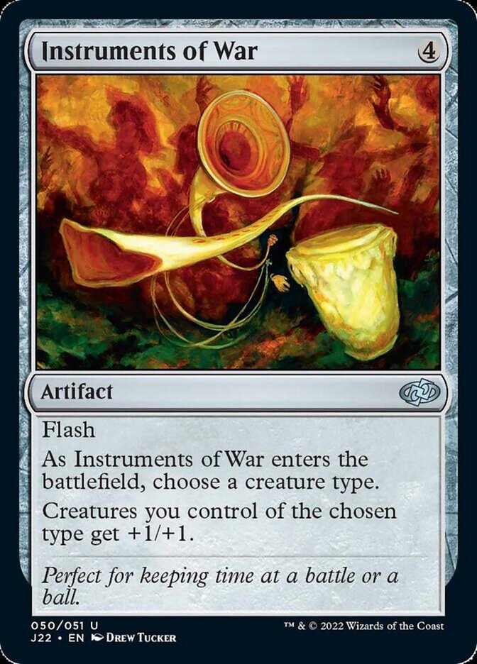 Instruments of War [Jumpstart 2022] | Jomio and Rueliete's Cards and Comics