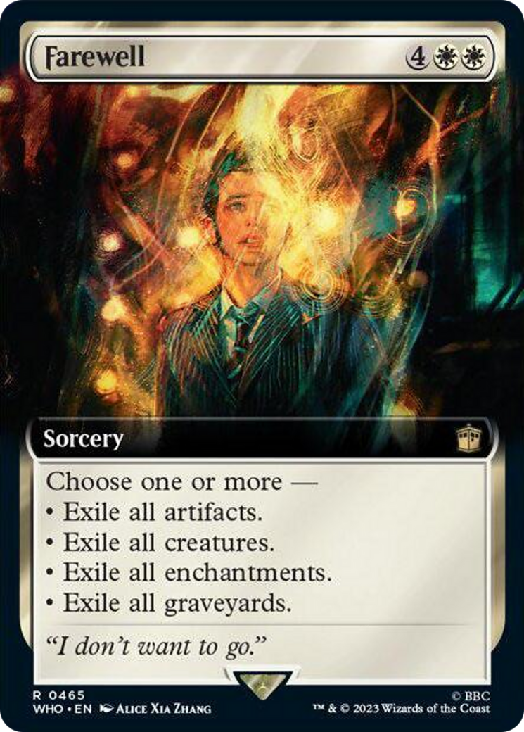 Farewell (Extended Art) [Doctor Who] | Jomio and Rueliete's Cards and Comics