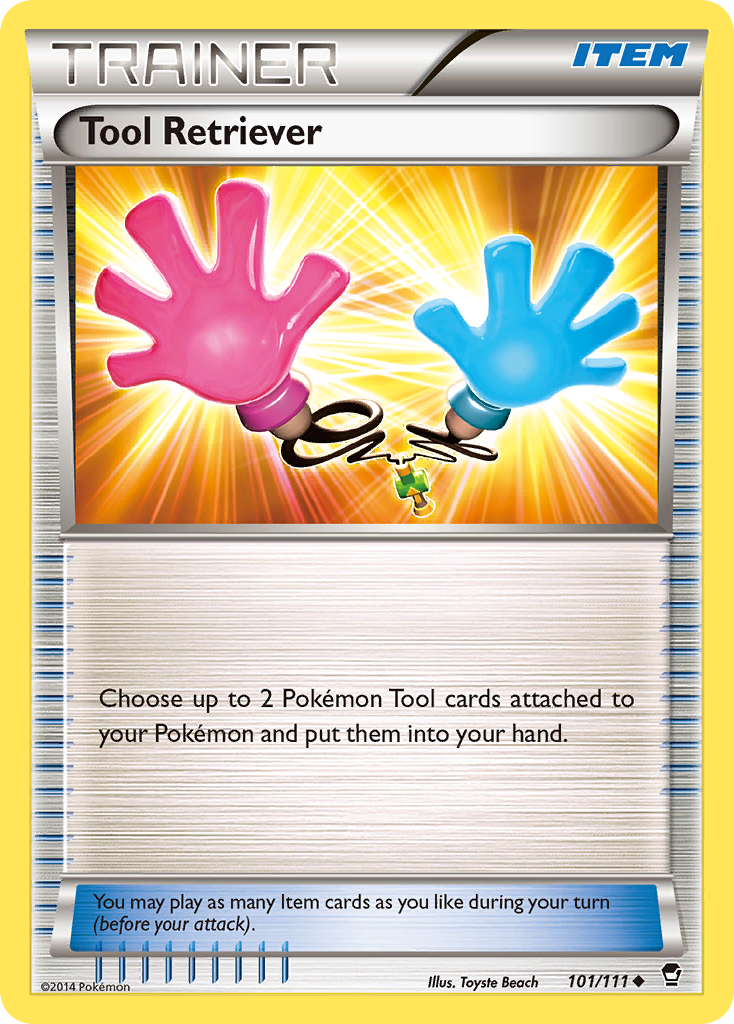 Tool Retriever (101/111) [XY: Furious Fists] | Jomio and Rueliete's Cards and Comics