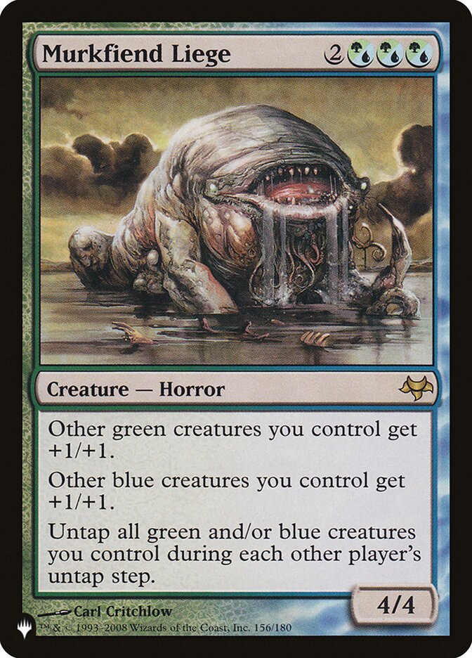 Murkfiend Liege [The List] | Jomio and Rueliete's Cards and Comics
