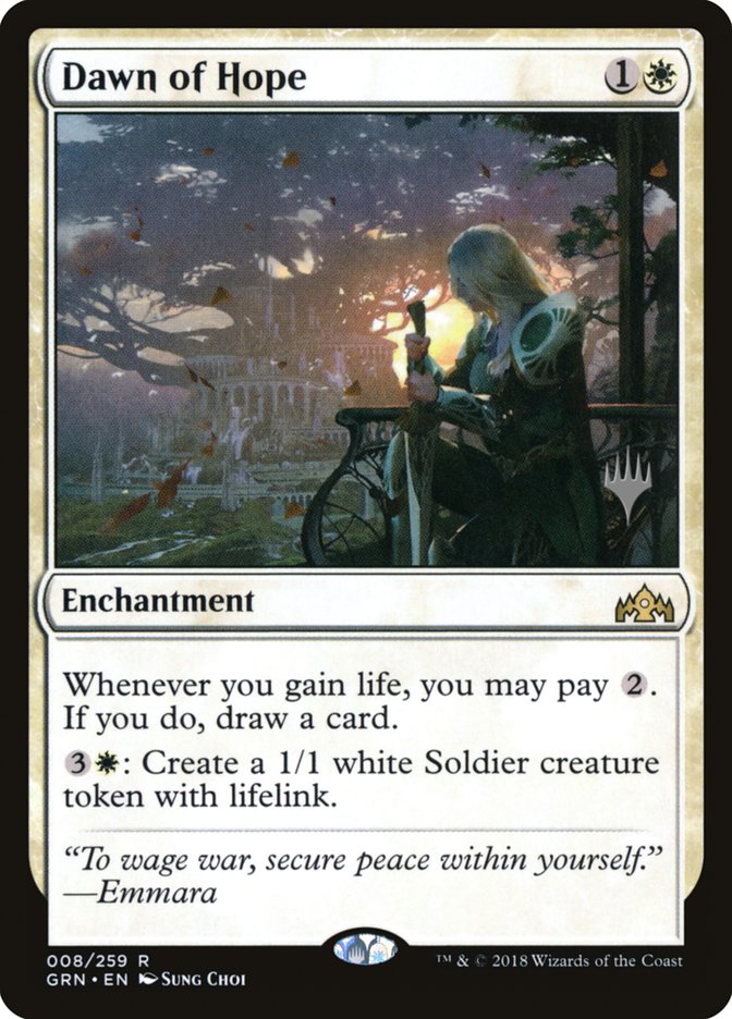 Dawn of Hope (Promo Pack) [Guilds of Ravnica Promos] | Jomio and Rueliete's Cards and Comics