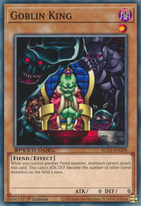 Goblin King [SGX3-ENG08] Common | Jomio and Rueliete's Cards and Comics