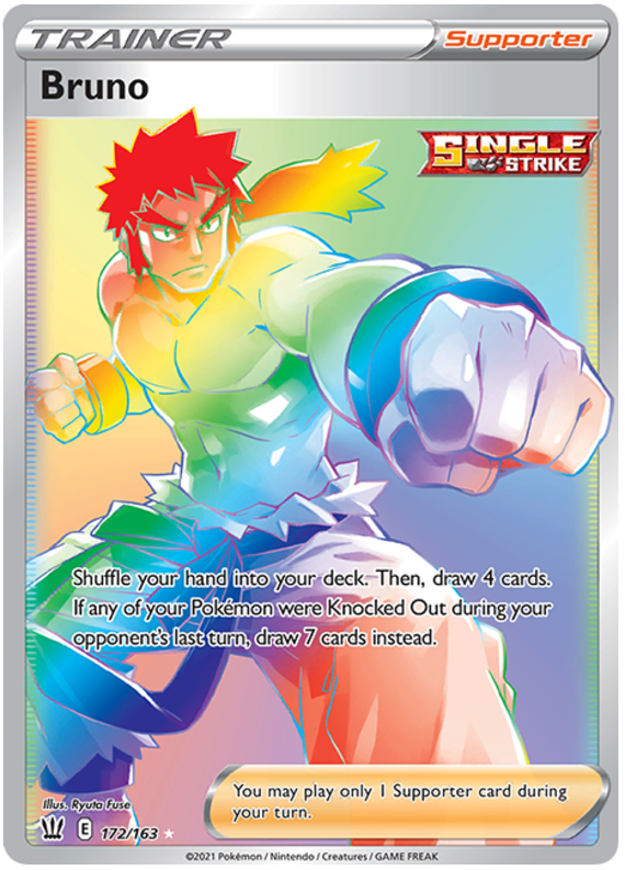 Bruno (172/163) [Sword & Shield: Battle Styles] | Jomio and Rueliete's Cards and Comics