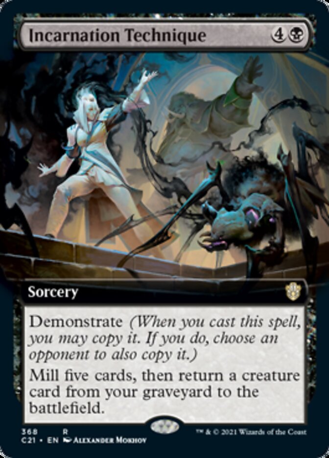 Incarnation Technique (Extended Art) [Commander 2021] | Jomio and Rueliete's Cards and Comics