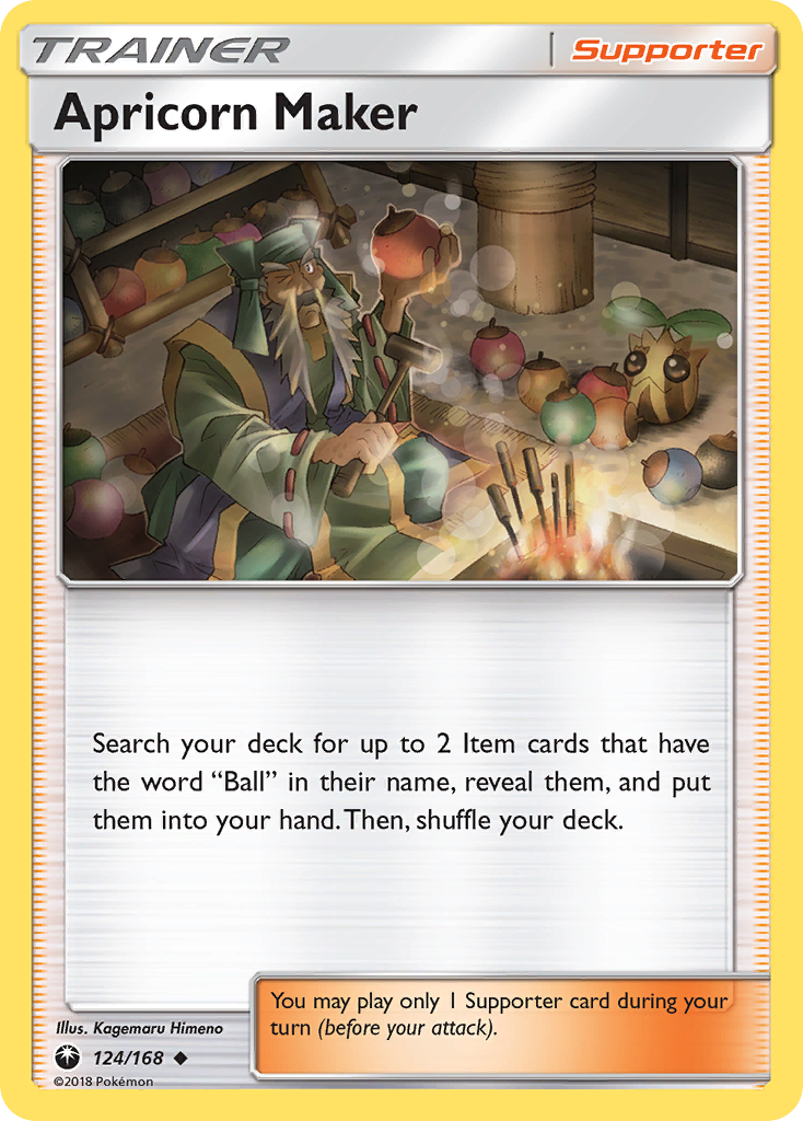 Apricorn Maker (124/168) [Sun & Moon: Celestial Storm] | Jomio and Rueliete's Cards and Comics