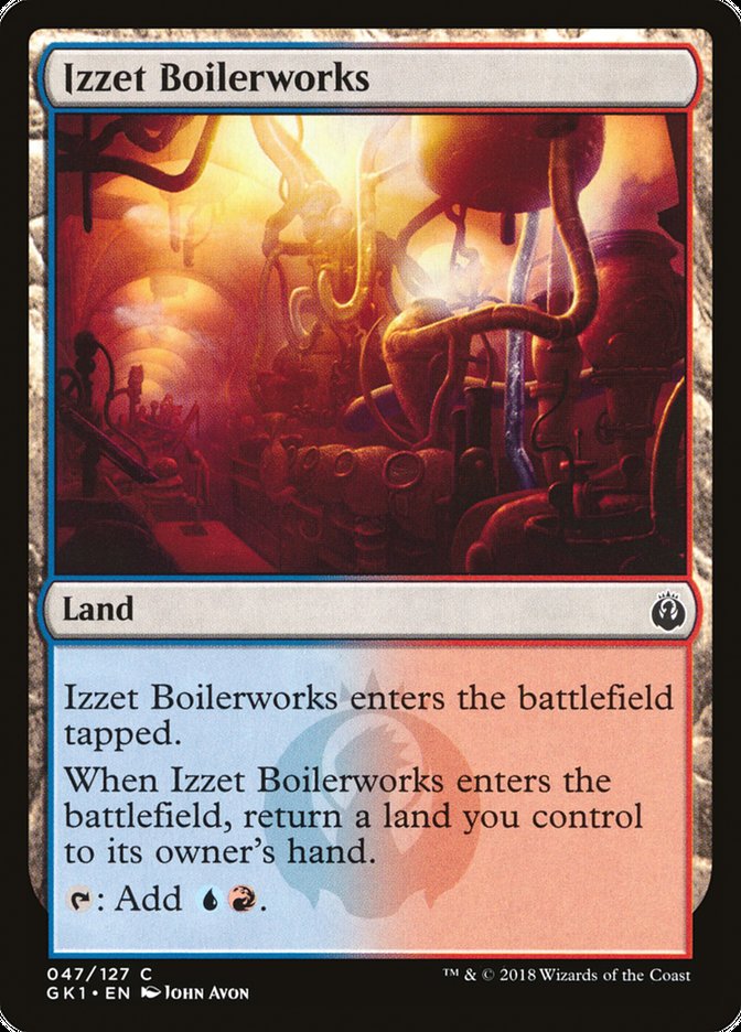 Izzet Boilerworks [Guilds of Ravnica Guild Kit] | Jomio and Rueliete's Cards and Comics
