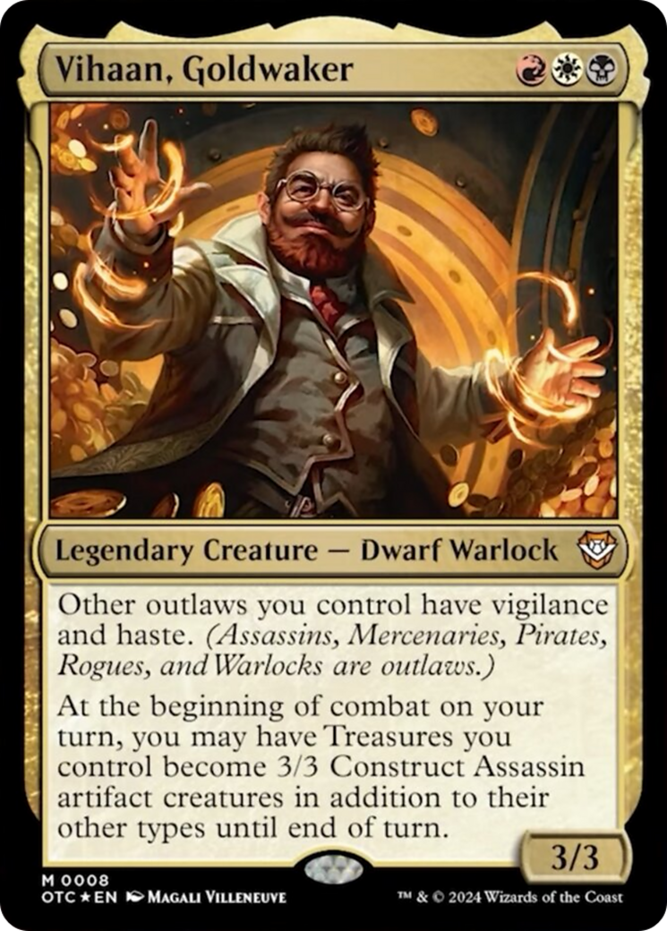 Vihaan, Goldwaker [Outlaws of Thunder Junction Commander] | Jomio and Rueliete's Cards and Comics
