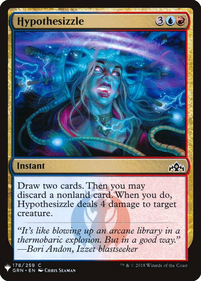 Hypothesizzle [Mystery Booster] | Jomio and Rueliete's Cards and Comics