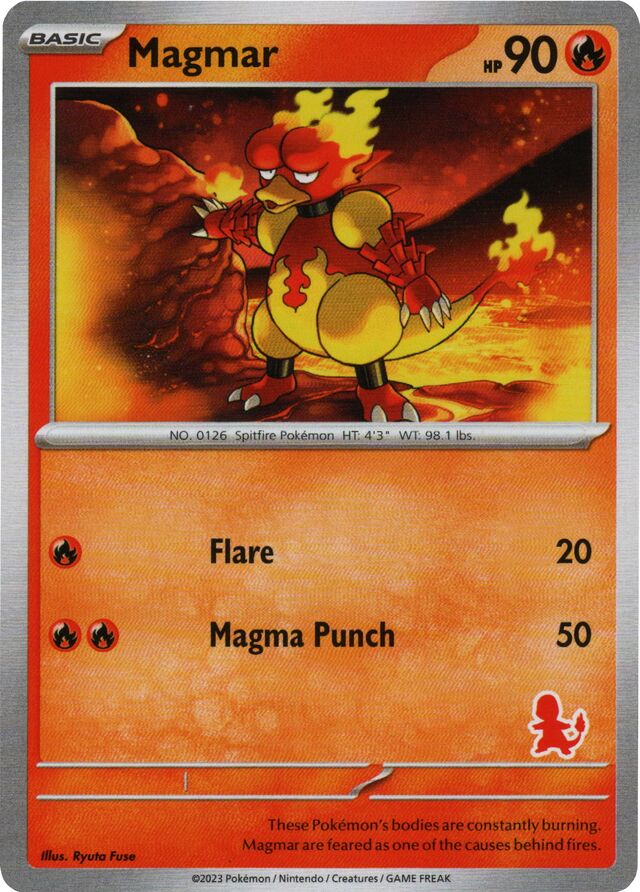 Magmar [My First Battle] | Jomio and Rueliete's Cards and Comics