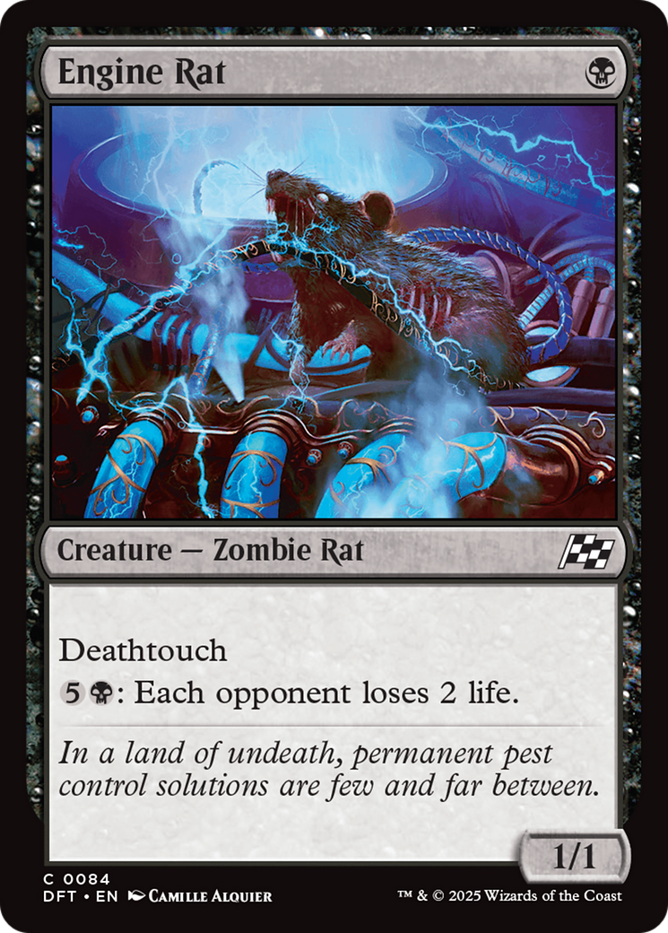 Engine Rat [Aetherdrift] | Jomio and Rueliete's Cards and Comics