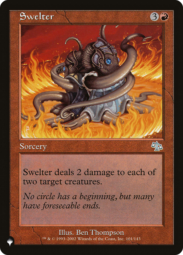 Swelter [The List] | Jomio and Rueliete's Cards and Comics