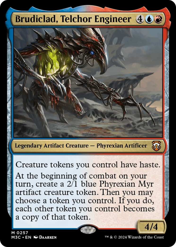 Brudiclad, Telchor Engineer (Ripple Foil) [Modern Horizons 3 Commander] | Jomio and Rueliete's Cards and Comics