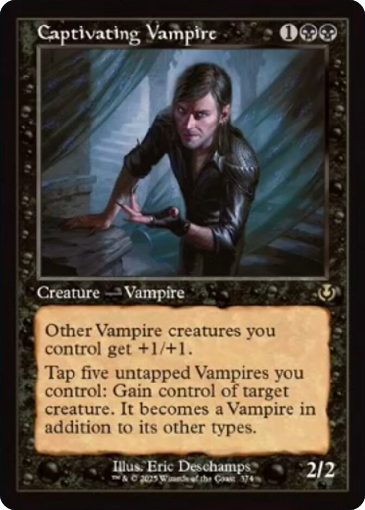 Captivating Vampire (Retro Frame) [Innistrad Remastered] | Jomio and Rueliete's Cards and Comics