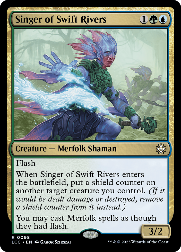 Singer of Swift Rivers [The Lost Caverns of Ixalan Commander] | Jomio and Rueliete's Cards and Comics