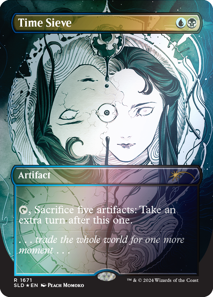 Time Sieve (Rainbow Foil) [Secret Lair Drop Series] | Jomio and Rueliete's Cards and Comics