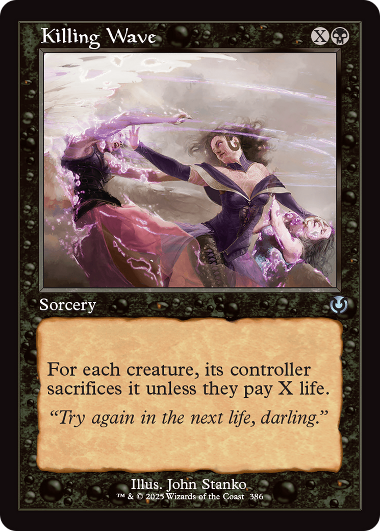 Killing Wave (Retro Frame) [Innistrad Remastered] | Jomio and Rueliete's Cards and Comics