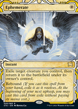 Ephemerate (Foil Etched) [Strixhaven: Mystical Archive] | Jomio and Rueliete's Cards and Comics