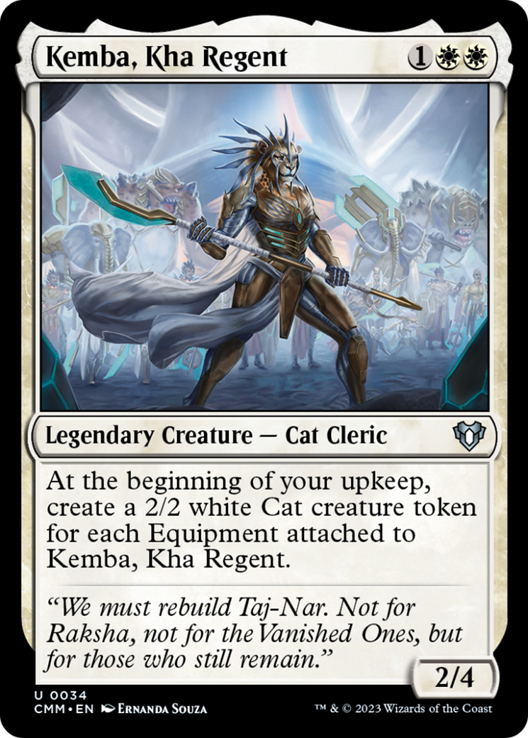 Kemba, Kha Regent [Commander Masters] | Jomio and Rueliete's Cards and Comics