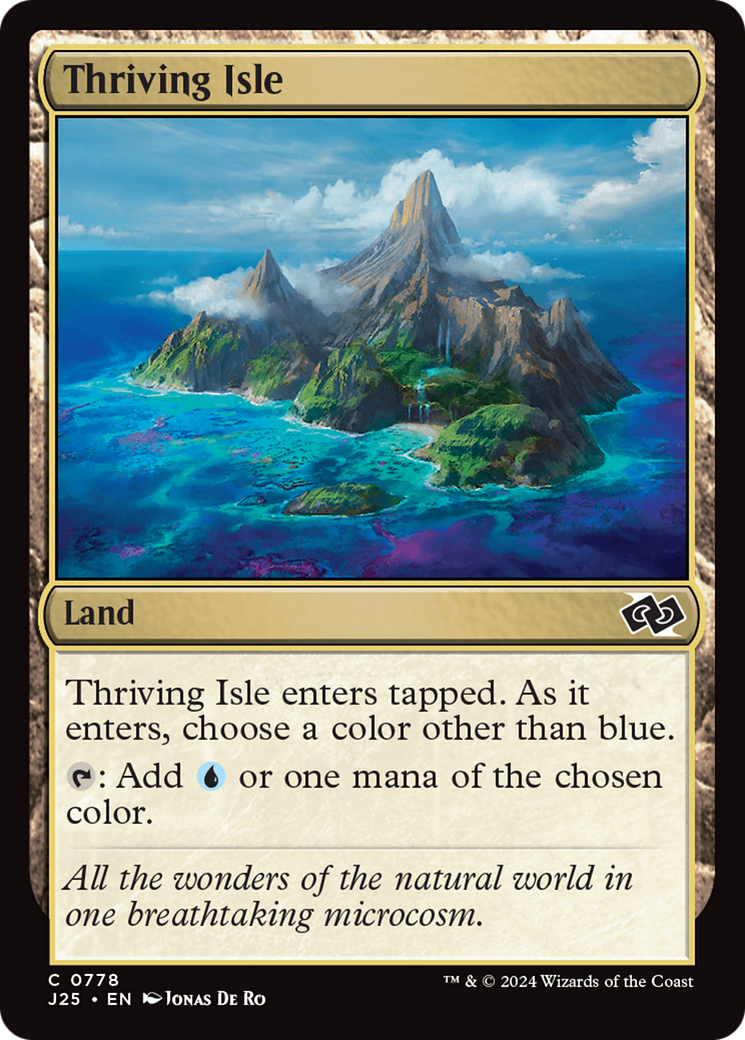 Thriving Isle [Foundations Jumpstart] | Jomio and Rueliete's Cards and Comics