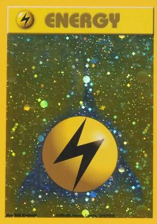 Lightning Energy (WotC 2002 League Promo) [League & Championship Cards] | Jomio and Rueliete's Cards and Comics