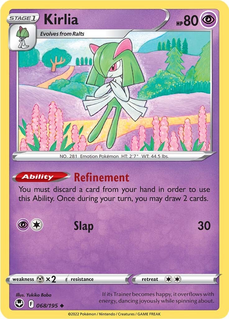 Kirlia (068/195) [Sword & Shield: Silver Tempest] | Jomio and Rueliete's Cards and Comics