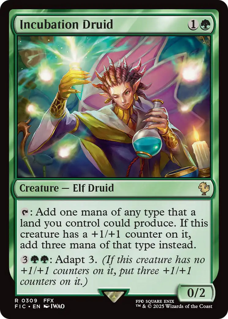 Incubation Druid [FINAL FANTASY Commander] | Jomio and Rueliete's Cards and Comics