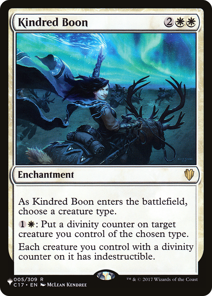 Kindred Boon [Secret Lair: Angels] | Jomio and Rueliete's Cards and Comics