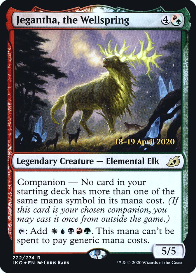 Jegantha, the Wellspring [Ikoria: Lair of Behemoths Prerelease Promos] | Jomio and Rueliete's Cards and Comics