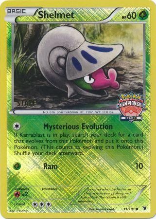 Shelmet (11/101) (Championship Staff Promo) [League & Championship Cards] | Jomio and Rueliete's Cards and Comics