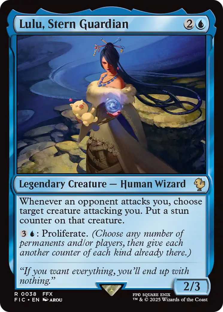Lulu, Stern Guardian [FINAL FANTASY Commander] | Jomio and Rueliete's Cards and Comics