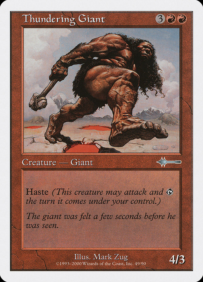 Thundering Giant [Beatdown] | Jomio and Rueliete's Cards and Comics