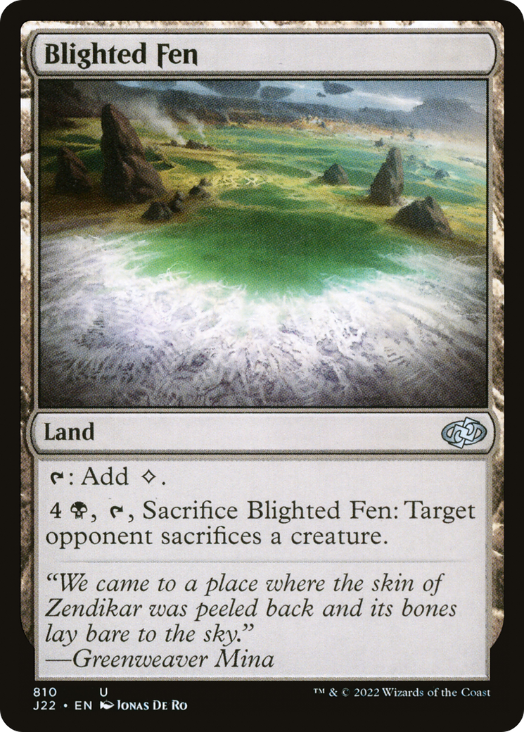 Blighted Fen [Jumpstart 2022] | Jomio and Rueliete's Cards and Comics
