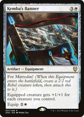 Kemba's Banner [Phyrexia: All Will Be One Commander] | Jomio and Rueliete's Cards and Comics