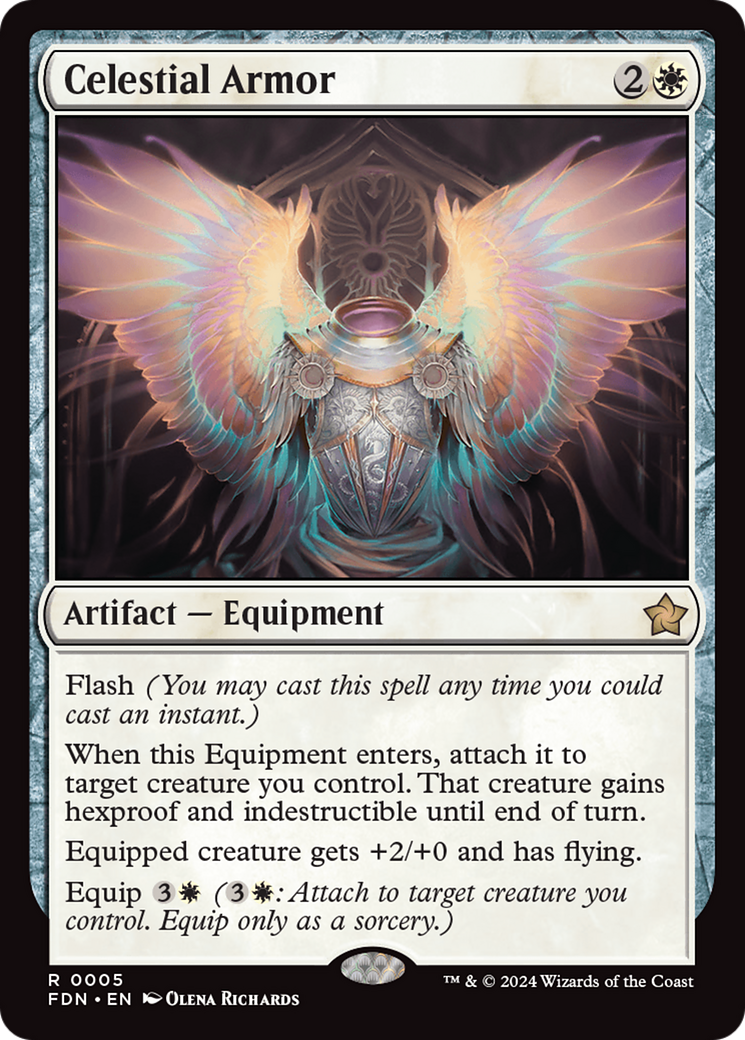 Celestial Armor [Foundations] | Jomio and Rueliete's Cards and Comics