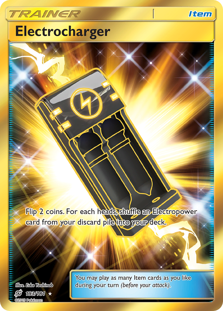 Electrocharger (193/181) [Sun & Moon: Team Up] | Jomio and Rueliete's Cards and Comics
