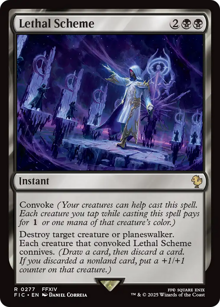 Lethal Scheme [FINAL FANTASY Commander] | Jomio and Rueliete's Cards and Comics