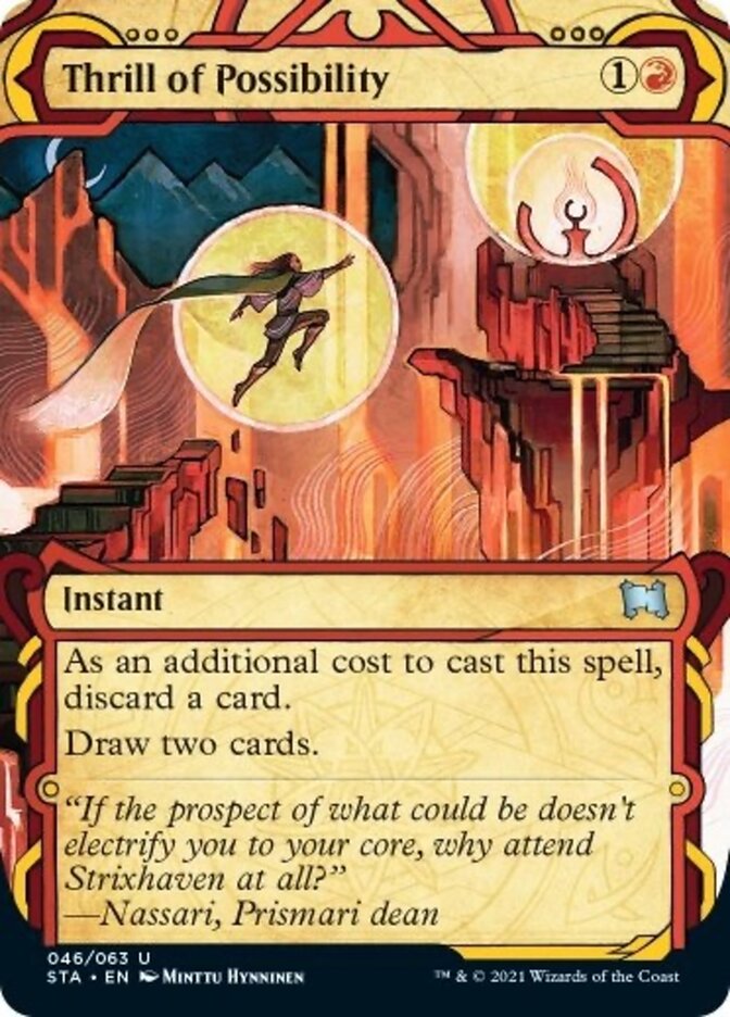 Thrill of Possibility [Strixhaven: Mystical Archive] | Jomio and Rueliete's Cards and Comics