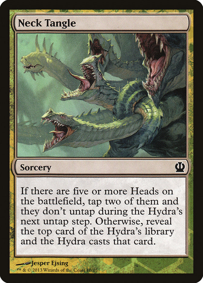 Neck Tangle [Theros Face the Hydra] | Jomio and Rueliete's Cards and Comics
