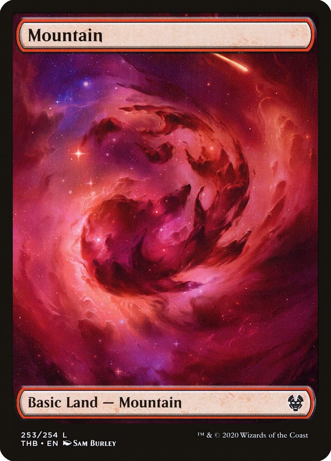 Mountain (253) [Theros Beyond Death] | Jomio and Rueliete's Cards and Comics