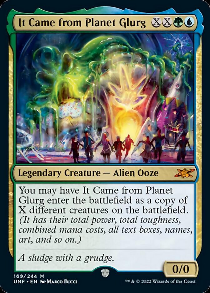 It Came from Planet Glurg [Unfinity] | Jomio and Rueliete's Cards and Comics
