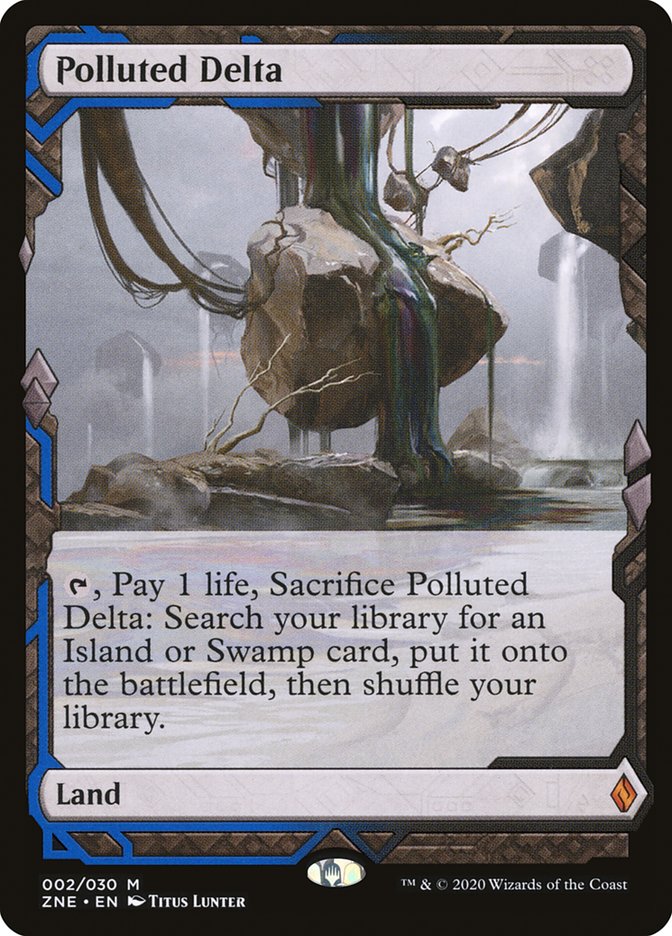 Polluted Delta (Expeditions) [Zendikar Rising Expeditions] | Jomio and Rueliete's Cards and Comics