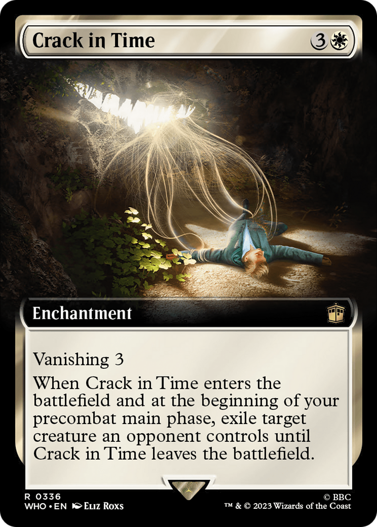 Crack in Time (Extended Art) [Doctor Who] | Jomio and Rueliete's Cards and Comics