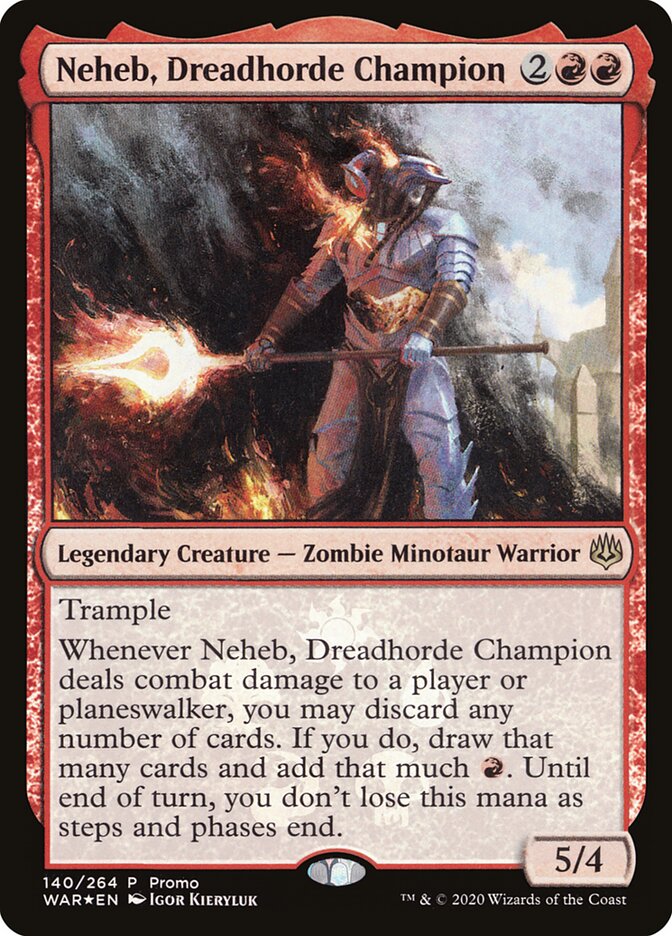Neheb, Dreadhorde Champion [Resale Promos] | Jomio and Rueliete's Cards and Comics