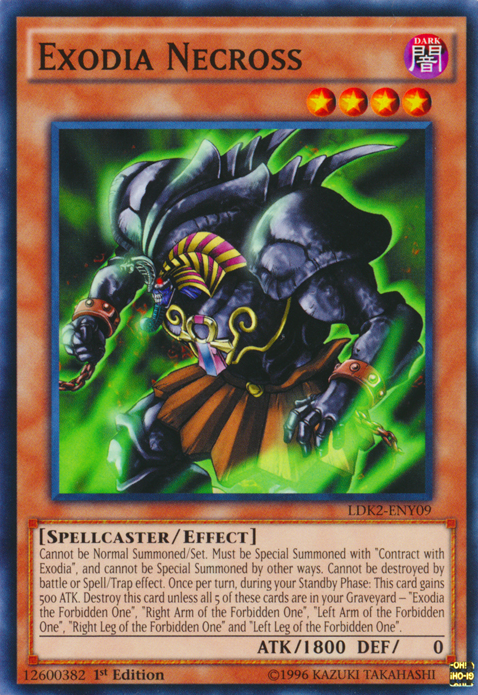 Exodia Necross [LDK2-ENY09] Common | Jomio and Rueliete's Cards and Comics