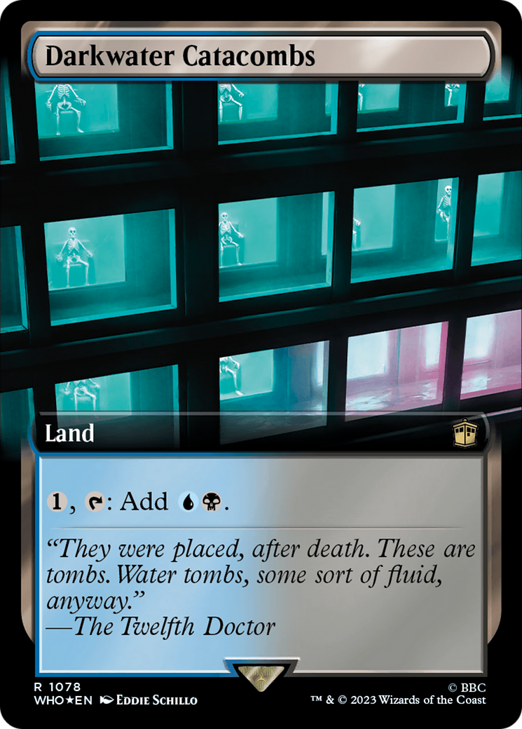 Darkwater Catacombs (Extended Art (Surge Foil) [Doctor Who] | Jomio and Rueliete's Cards and Comics
