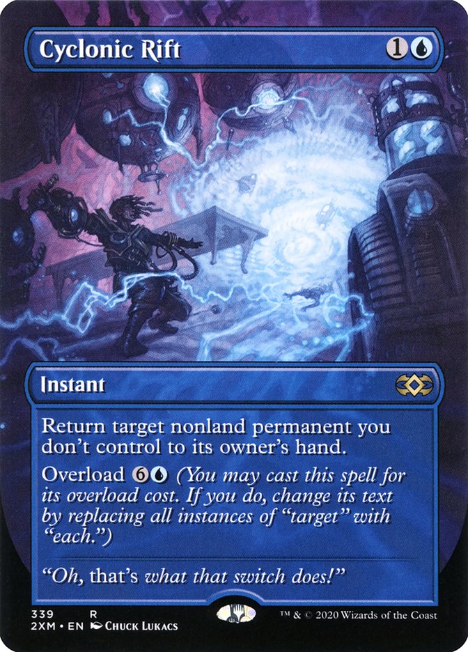 Cyclonic Rift (Toppers) [Double Masters] | Jomio and Rueliete's Cards and Comics