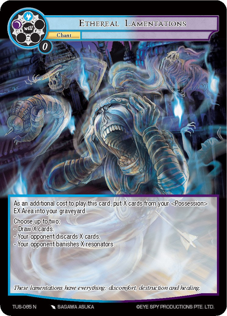 Ethereal Lamentations (TUS-065 N) [The Underworld of Secrets] | Jomio and Rueliete's Cards and Comics