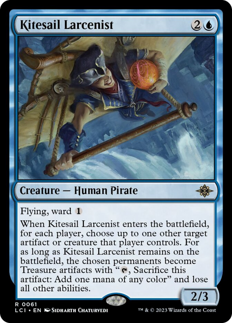 Kitesail Larcenist [The Lost Caverns of Ixalan] | Jomio and Rueliete's Cards and Comics